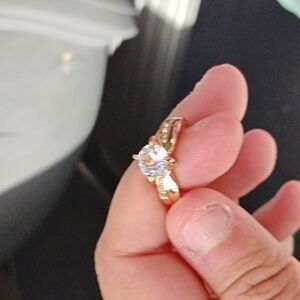 Gold wedding ring